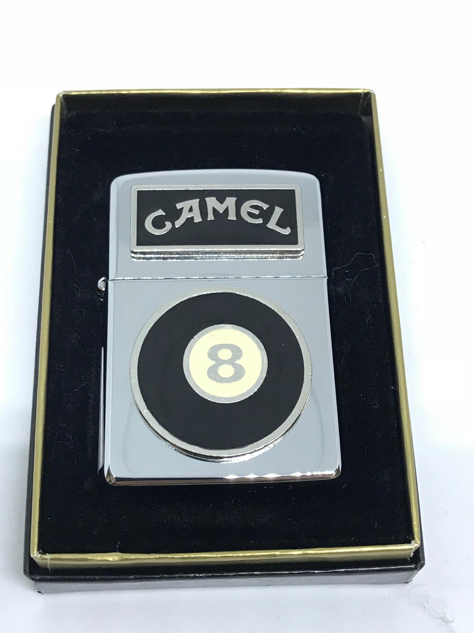 Zippo co Camel 8 Ball Emblem ntz118 1