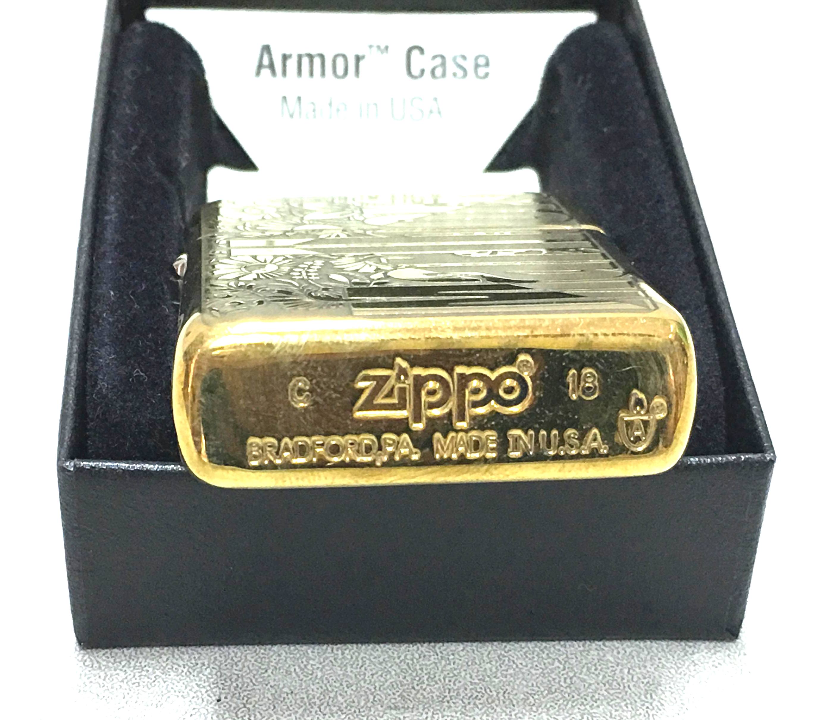 Zippo vang armor Marlboro Z639 4