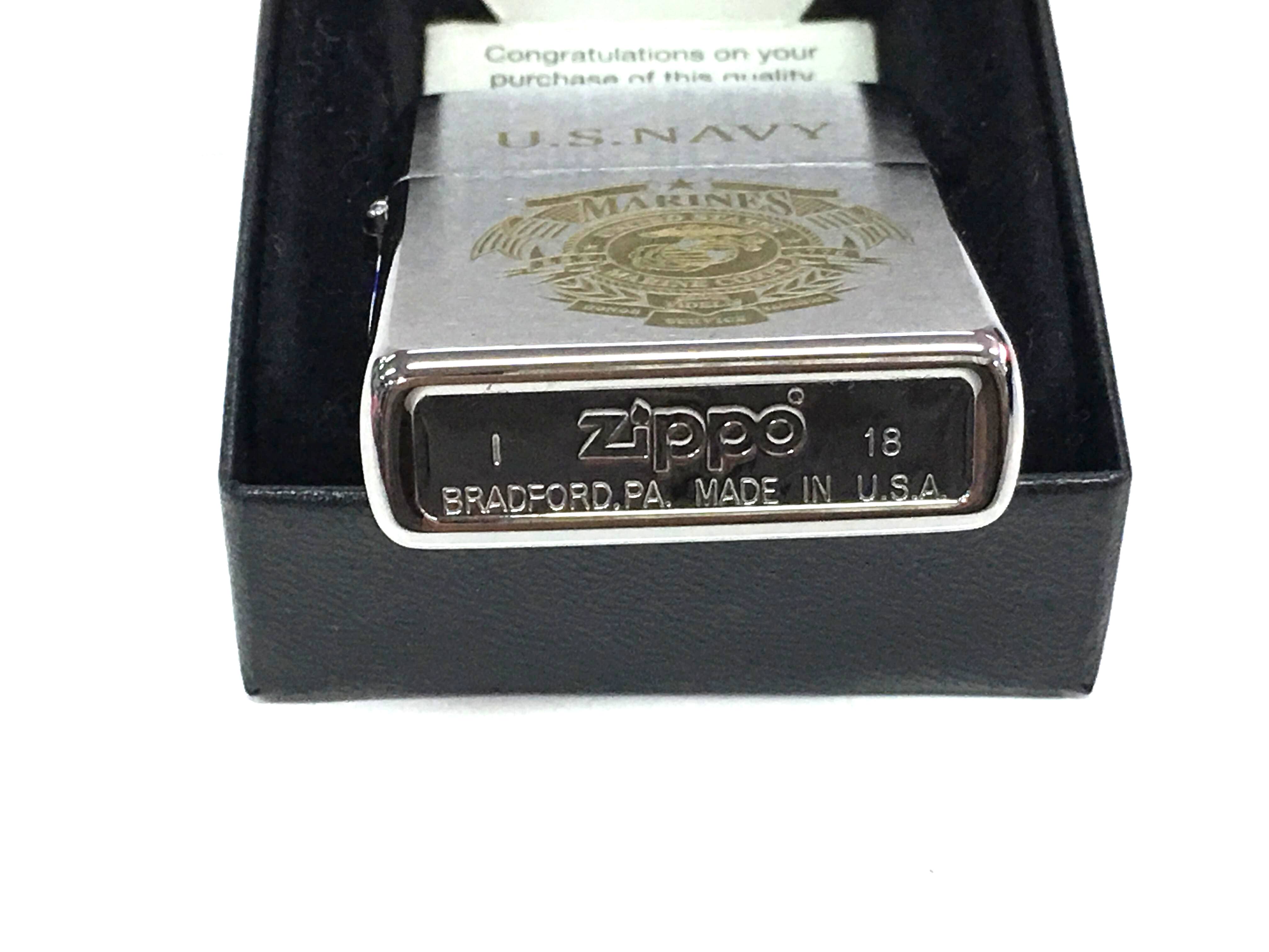 Zippo nham trang khac laze U.S.NAVY Z650 3