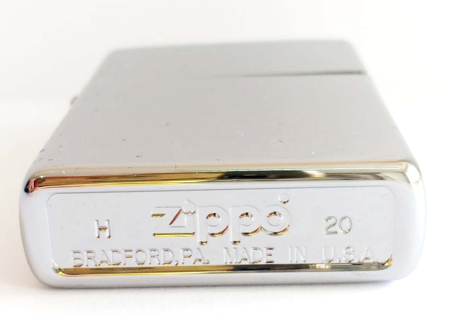 Zippo bong trang khac 2 mat 65 nam thanh lap zippo Z716 3