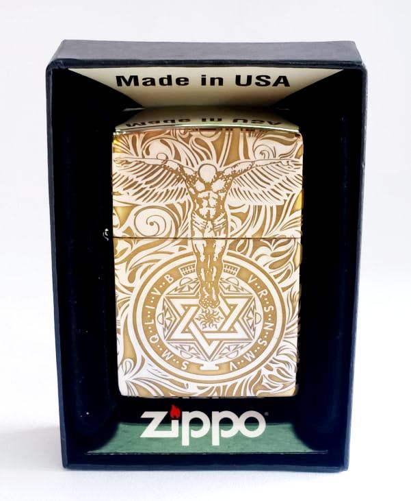 Zippo bong trang khac thau 3D Z745
